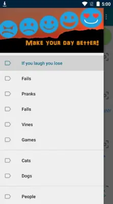 Funny Videos Tracker android App screenshot 2